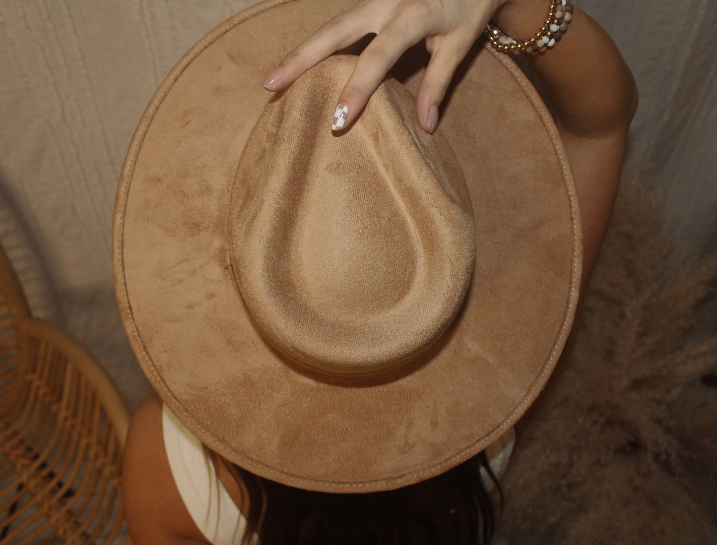 Vegan Suede Rancher Hat