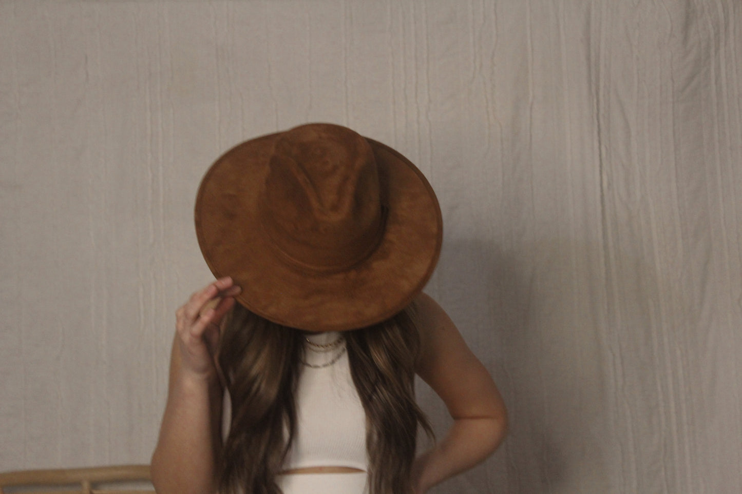 Vegan Suede Rancher Hat