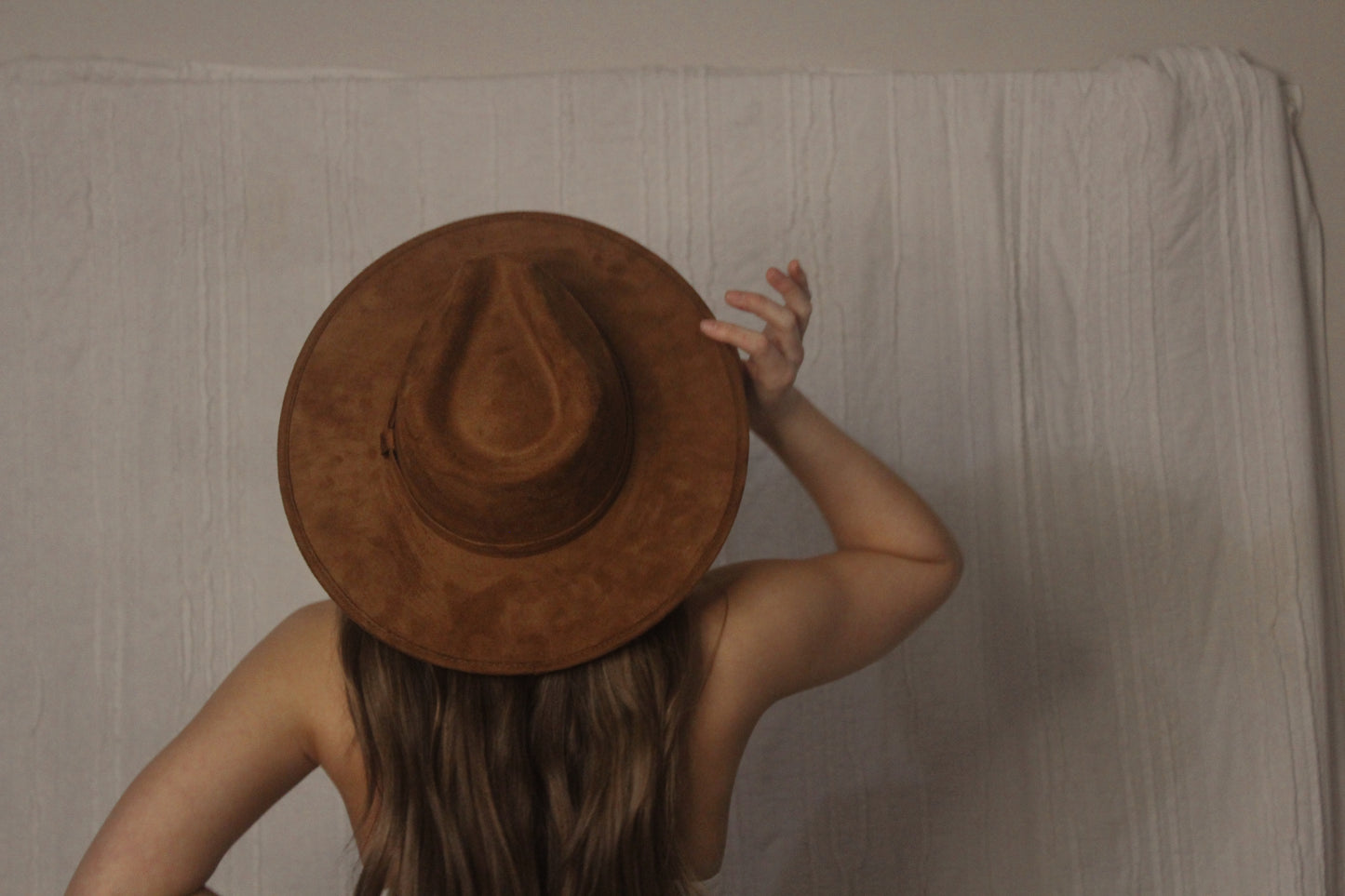 Vegan Suede Rancher Hat